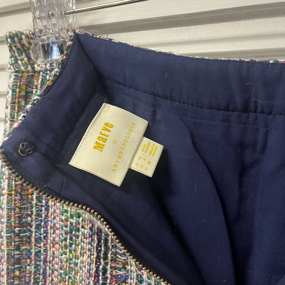 Anthropologie Multicolor Tweed Skirt M(6)
Women - Picture 6 of 6
